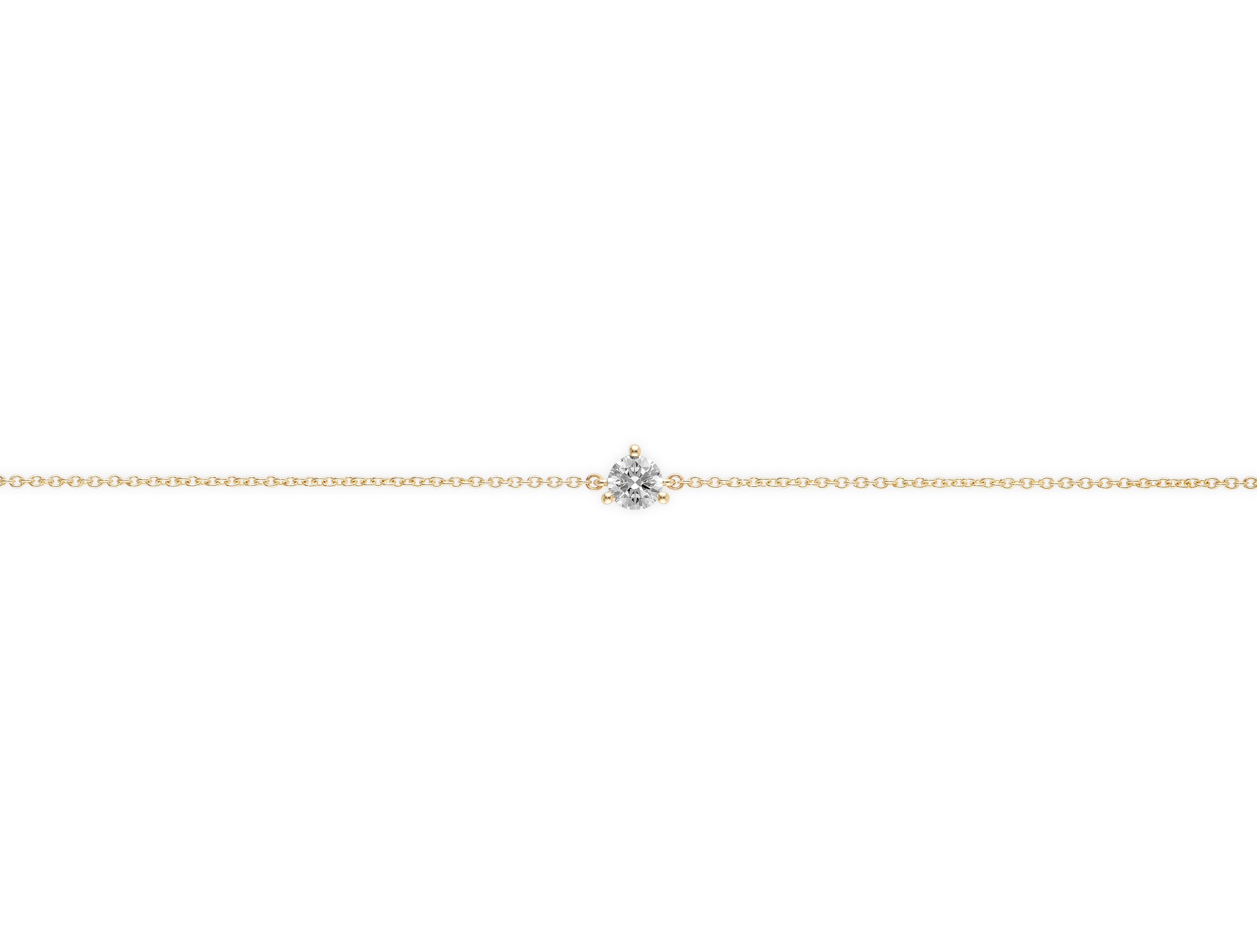 Lab-Grown Diamond ¼ct. Mini Round Brilliant Bracelet | White