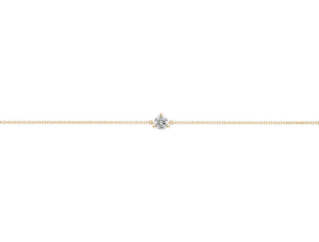 Lab-Grown Diamond ¼ct. Mini Round Brilliant Bracelet | White