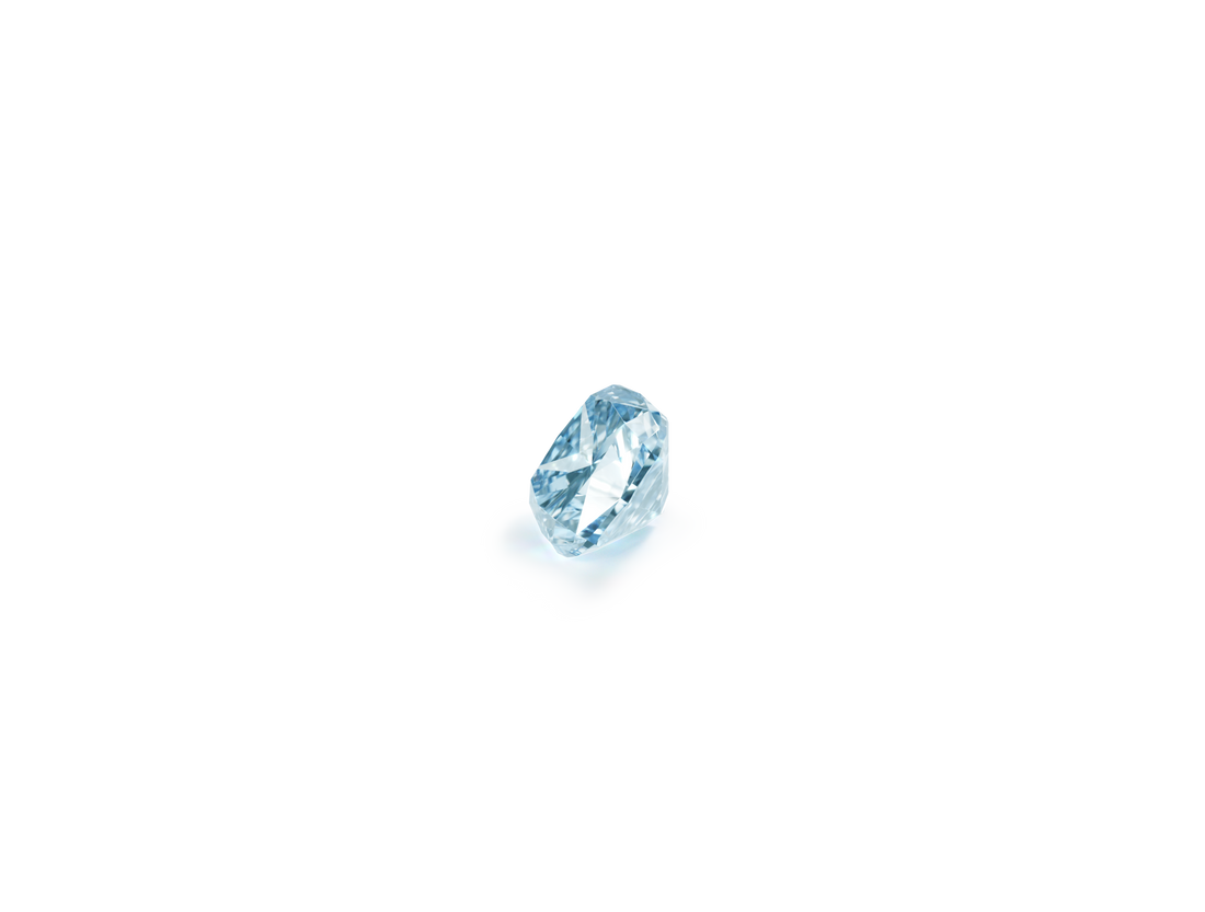 Lab-Grown Loose 1ct. Cushion Cut Diamond | Blue