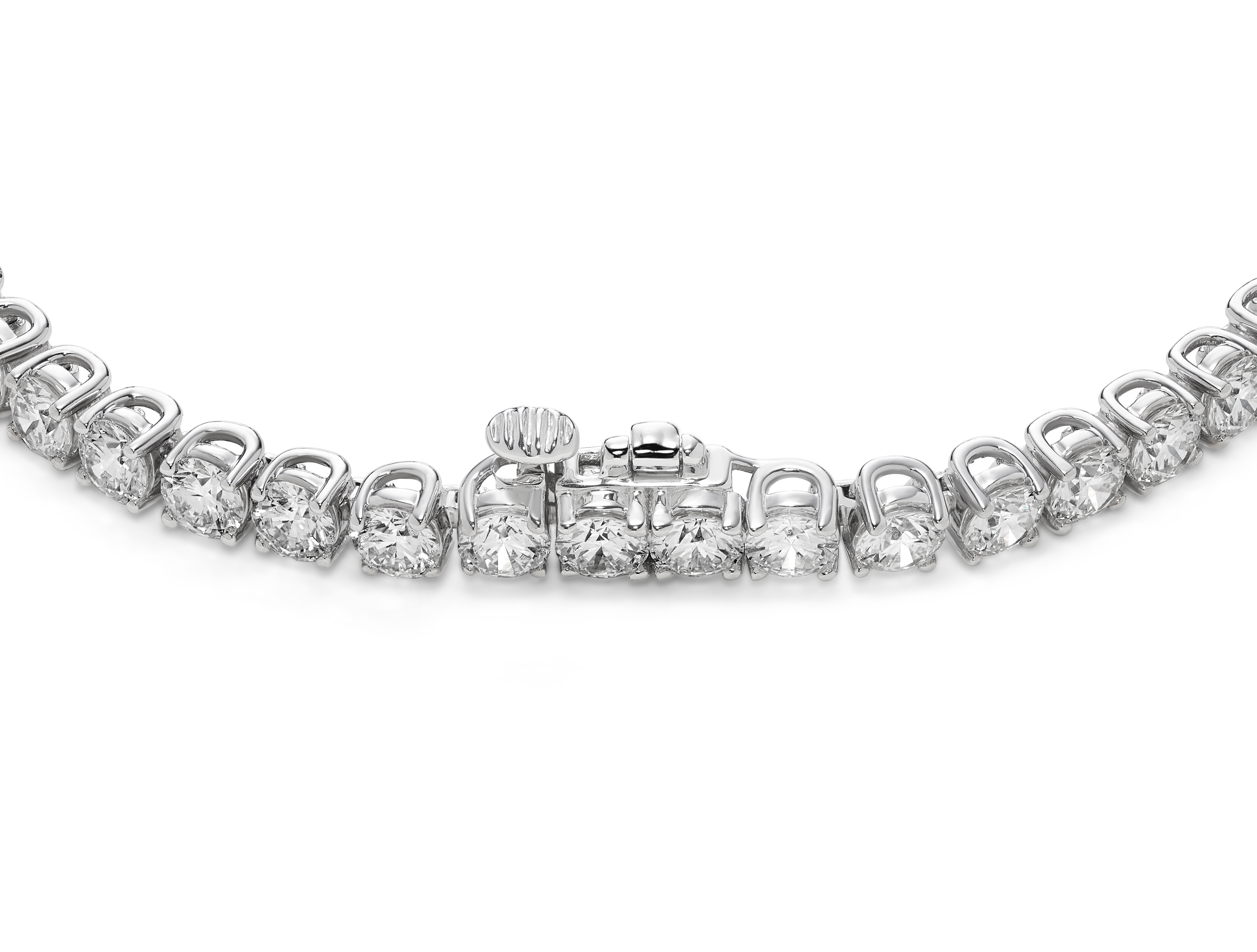 Lab-Grown Diamond Medium Tennis Bracelet - G/H color, 7" length | White